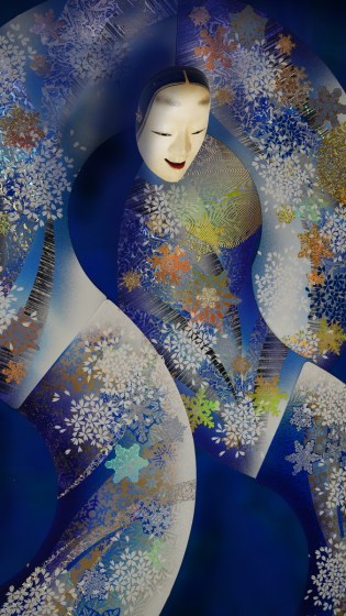 2024年の最後の「なごり雪」。雪女は名残雪と共に消えていくのである