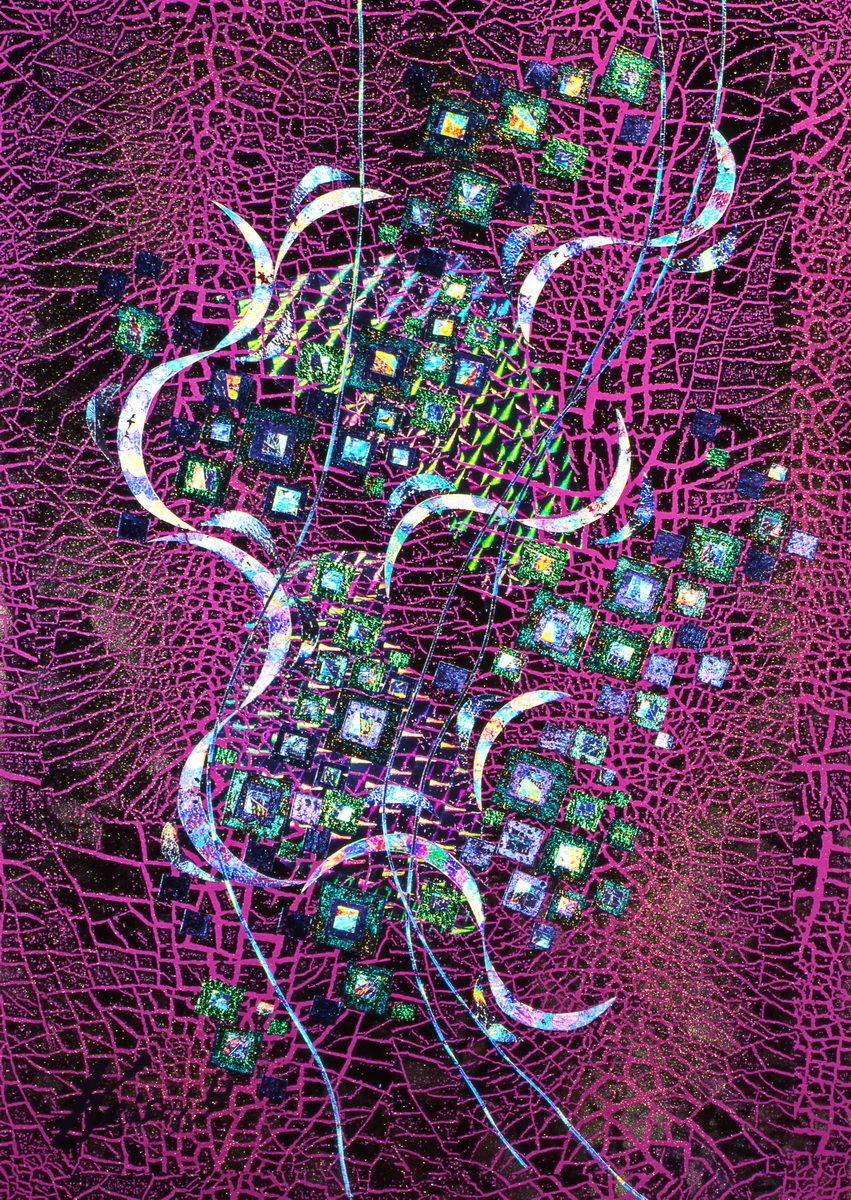 目には見えない香りの世界を描いてみた作品「香曼荼羅」 – KEISUI ART